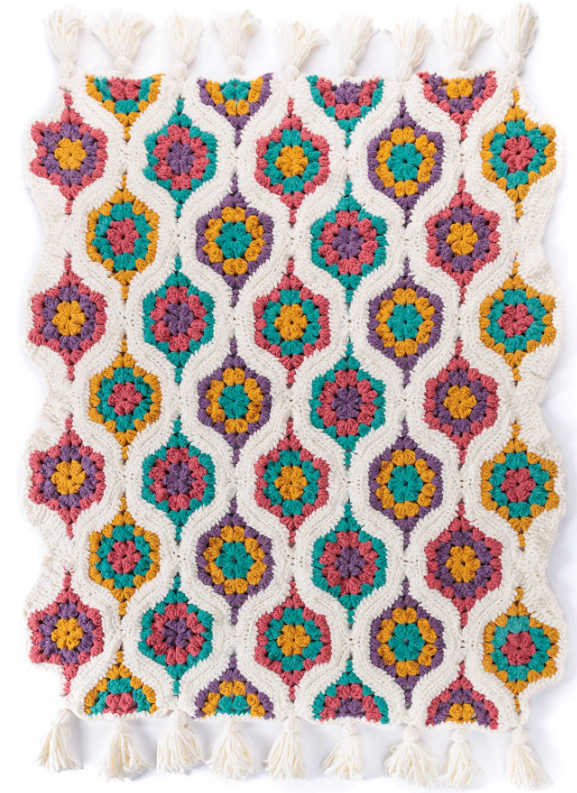 Ornaments Crochet Blanket Pattern