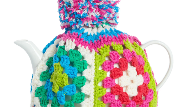 Crochet Granny Teapot Cover