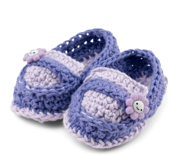 Crochet Baby Loafers Free Pattern