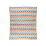 Single Crochet Cluster Blanket Pattern