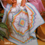 Single Crochet Cluster Blanket Pattern