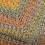 Mosaic Diamonds Crochet Blanket Pattern